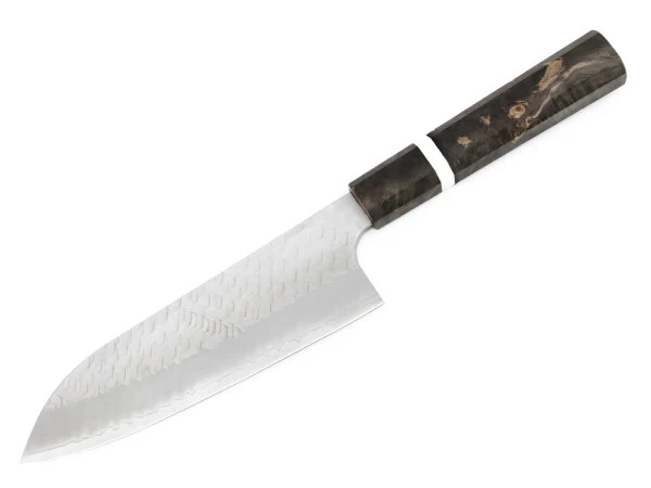 Allzweckmesser SPG2 Migaki Tsuchime Santoku 180, Birke Allzweckmesser SPG2 Migaki Tsuchime Santoku 180, Birke -Geschäft Für Heimgeschirr allzweckmesser spg2 migaki tsuchime santoku 180 1