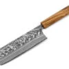 Damastmesser Nakiri 165 SG2, 63 Lagen, Olive -Geschäft Für Heimgeschirr damastmesser bunka 170 yoshimi kato kurosome 30 lagen 1