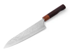 Damastmesser Gyuto 210 Rose Ebony, 35 Lagen -Geschäft Für Heimgeschirr damastmesser gyuto 210 rose ebony 35 lagen 1