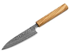 Damastmesser Petty 120 SG2, 63 Lagen, Olive -Geschäft Für Heimgeschirr damastmesser petty 120 sg2 63 lagen olive 1