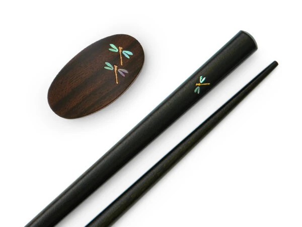 Essstäbchen Set mit Ablage Tonbo, Ebenholz Essstäbchen Set Mit Ablage Tonbo, Ebenholz -Geschäft Für Heimgeschirr essstaebchen set mit ablage tonbo ebenholz 1