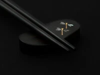 Essstäbchen Set mit Ablage Tonbo, Ebenholz Essstäbchen Set Mit Ablage Tonbo, Ebenholz -Geschäft Für Heimgeschirr essstaebchen set mit ablage tonbo ebenholz7