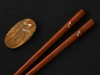 Essstäbchen Set mit Ablage Tonbo, Granadillo Essstäbchen Set Mit Ablage Tonbo, Granadillo -Geschäft Für Heimgeschirr essstaebchen set mit ablage tonbo granadillo8