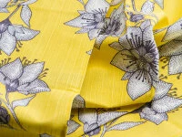 Furoshiki Rauha, Gelb, 50 X 50 Cm