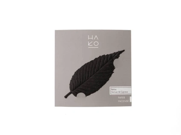 HA KO Paper Incense Black Relax, 1 Blatt HA KO Paper Incense Black Relax, 1 Blatt -Geschäft Für Heimgeschirr ha ko paper incense black relax 1 blatt 1