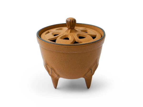 Japanisches Räuchergefäß Sakura, Gusseisen orange Japanisches Räuchergefäß Sakura, Gusseisen Orange -Geschäft Für Heimgeschirr japanisches raeuchergefaess sakura gusseisen orange 1