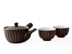 Japanisches Teeservice Kiku Kokudei, 3-teilig, Banko Yaki -Geschäft Für Heimgeschirr japanisches teeservice kiku kokudei 3 teilig banko yaki 1