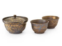 Japanisches Teeservice Kurokinsai, 3-teilig Japanisches Teeservice Kurokinsai, 3-teilig -Geschäft Für Heimgeschirr japanisches teeservice kurokinsai 3 teilig