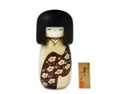 Kokeshi: Holzfigur Sachi -Geschäft Für Heimgeschirr kokeshi holzfigur sachi 1