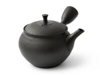 Kyusu Kuro Fukuro Biri, 360 ml, von Tatsuo Umehara Kyusu Kuro Fukuro Biri, 360 Ml, Von Tatsuo Umehara -Geschäft Für Heimgeschirr kyusu kuro fukuro biri 360 ml von tatsuo umehara