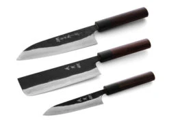 Messerset Damastmesser Nami Santoku II -Geschäft Für Heimgeschirr messerset damastmesser nami santoku ii 1