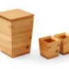 Sake Set Tokuri, Holz
