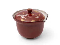 Shiboridashi Teekanne Akaji Kingin Tsuru, 230 Ml -Geschäft Für Heimgeschirr shiboridashi teekanne akaji kingin tsuru 1