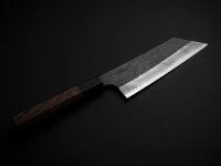 SPG2 Kuroshiage Tsuchime Nakiri 180mm, Wenge Handle SPG2 Kuroshiage Tsuchime Nakiri 180mm, Wenge Handle -Geschäft Für Heimgeschirr spg2 kuroshiage tsuchime nakiri 180mm wenge handle8