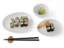 Sushi Set Yuuki, Weiß -Geschäft Für Heimgeschirr sushi set yuuki weiss 1