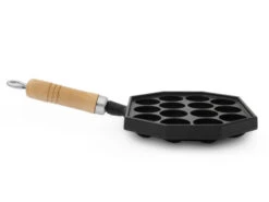 Takoyaki Pfanne 14, Holzgriff, IWACHU -Geschäft Für Heimgeschirr takoyaki pfanne 14 holzgriff iwachu 1
