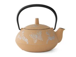 Teekanne Gusseisen CHOCHO, Beige, 0,6 L -Geschäft Für Heimgeschirr teekanne gusseisen chocho beige 0 6 l 1