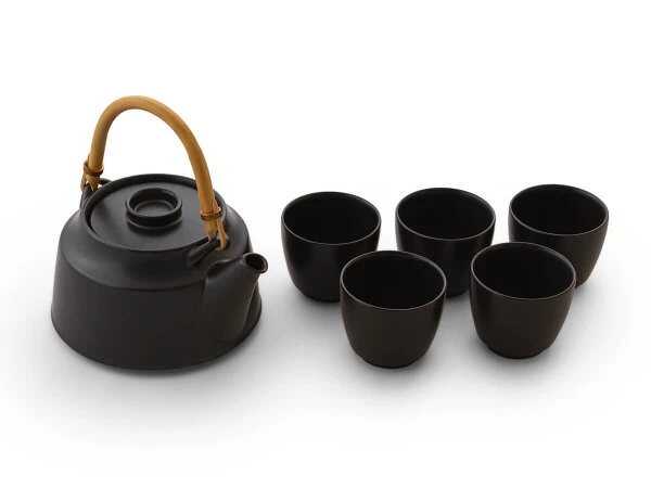 Teeservice T.Kato, schwarz, 6-teilig Teeservice T.Kato, Schwarz, 6-teilig -Geschäft Für Heimgeschirr teeservice t kato schwarz 6 teilig 1