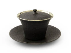 Teetasse Kuro Tsuya Mit Untertasse Und Deckel -Geschäft Für Heimgeschirr teetasse kuro tsuya mit untertasse und deckel 1