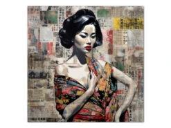 Wandbild Nihon No Pop Art #3, Farbig 1:1 -Geschäft Für Heimgeschirr wandbild nihon no poppu ato 3 farbig 1 1 17 1