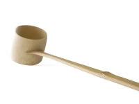 Wasserschöpfkelle, Hishaku Takayama, weißer Bambus Wasserschöpfkelle, Hishaku Takayama, Weißer Bambus -Geschäft Für Heimgeschirr wasserschoepfkell hishaku takayama weisser bambus4